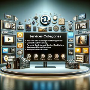 Amazon Prime Video Service Categories