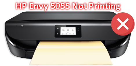 HP Envy 5055 Not Printing