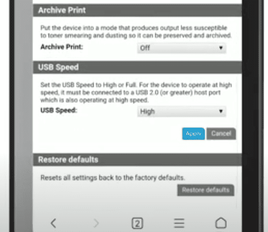 Reset the Printer to Factory Settings Reset the Printer to Factory Settings
