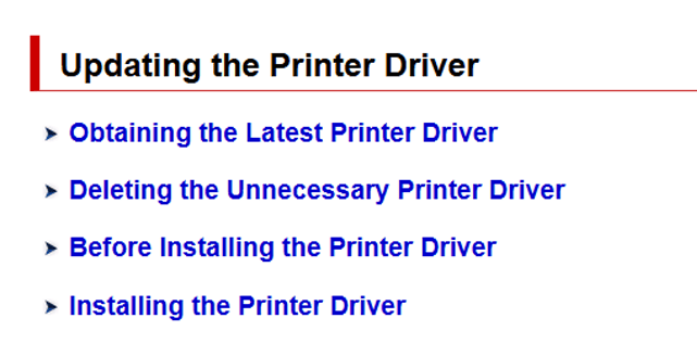 Updating Canon Printer Drivers via ij.start.canon