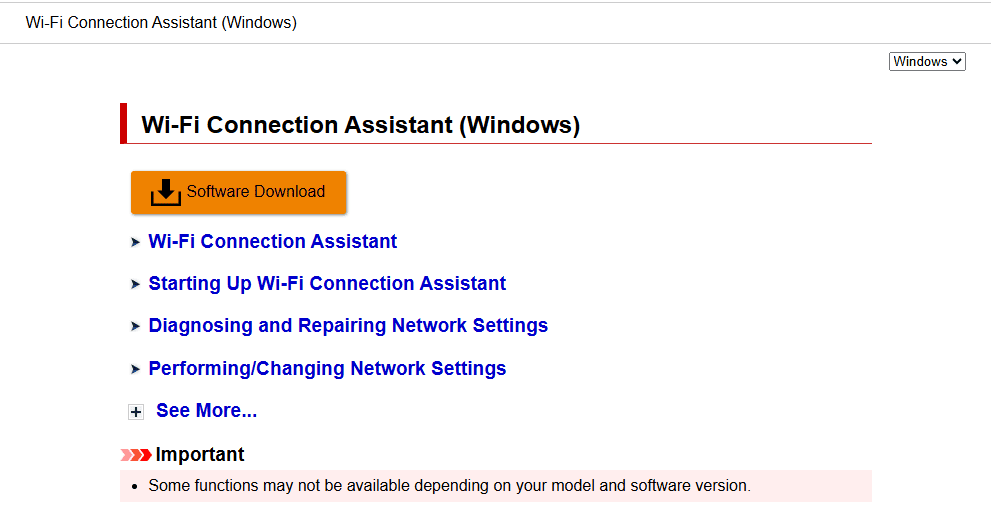 Wi-Fi Connection Failure