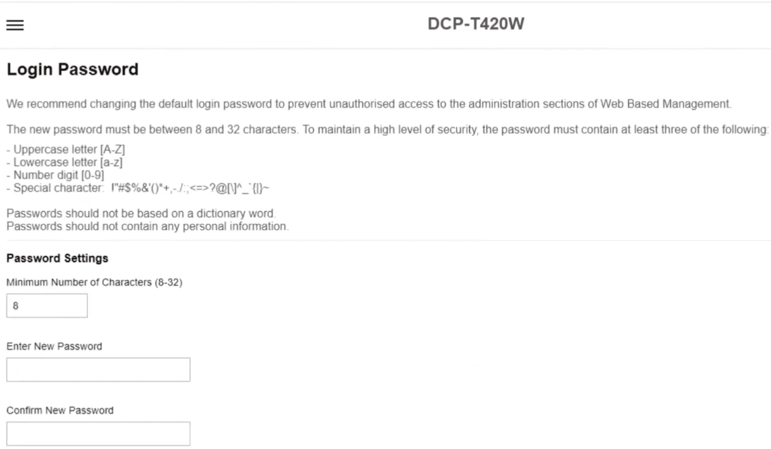 Why You Should Change the Brother Printer Default Password Immediately